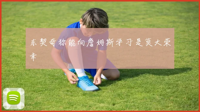 东契奇称能向詹姆斯学习是莫大荣幸